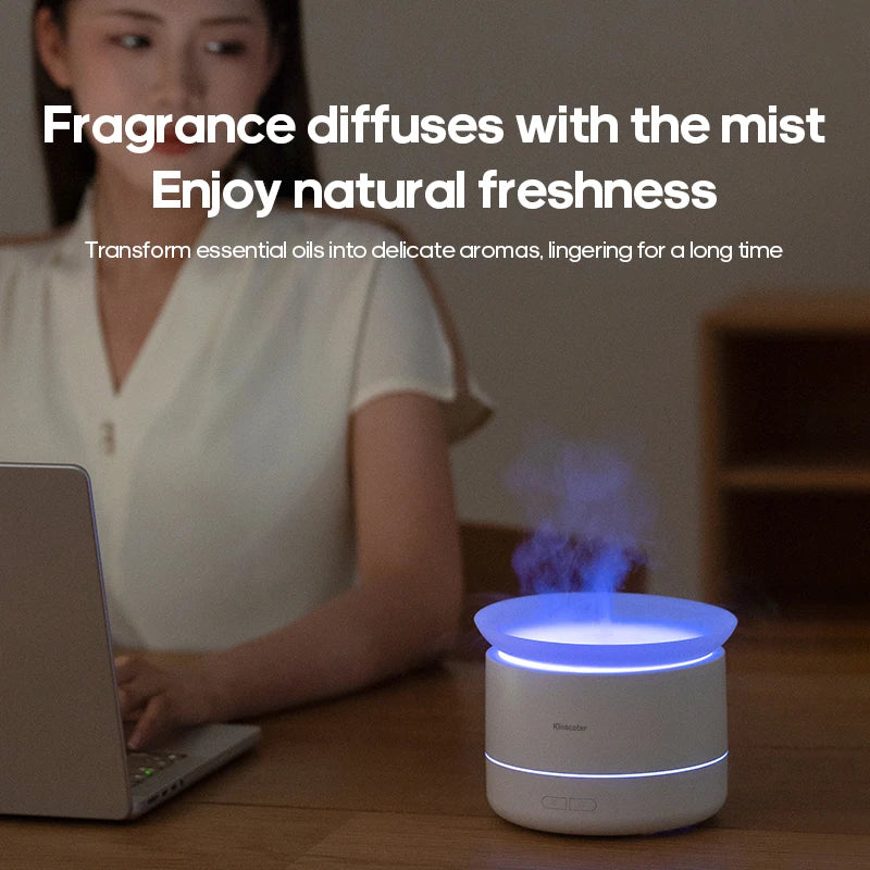 New Aromatherapy Essential Oil Diffuser 200ml USB Ultra Quiet Mist Spray Surge Humidifier Maker Fogger for Home Bedroom Gift